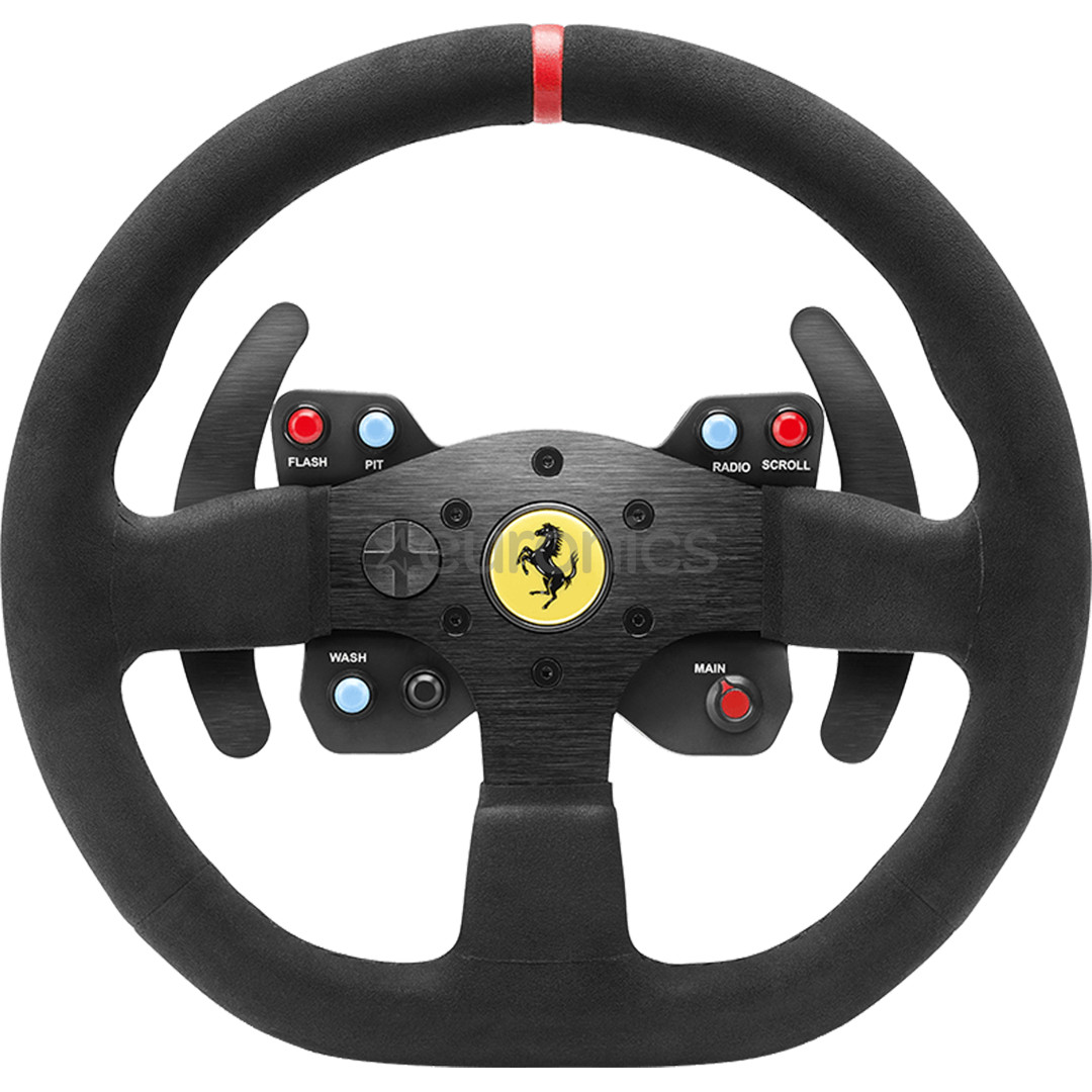 Thrustmaster 599XX EVO 30 Wheel Add-On Alcantara Edition, black - Sim wheel add-on