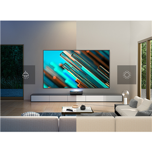 Hisense TriChroma Laser TV, 100'', 4K UHD, black - TV Projector