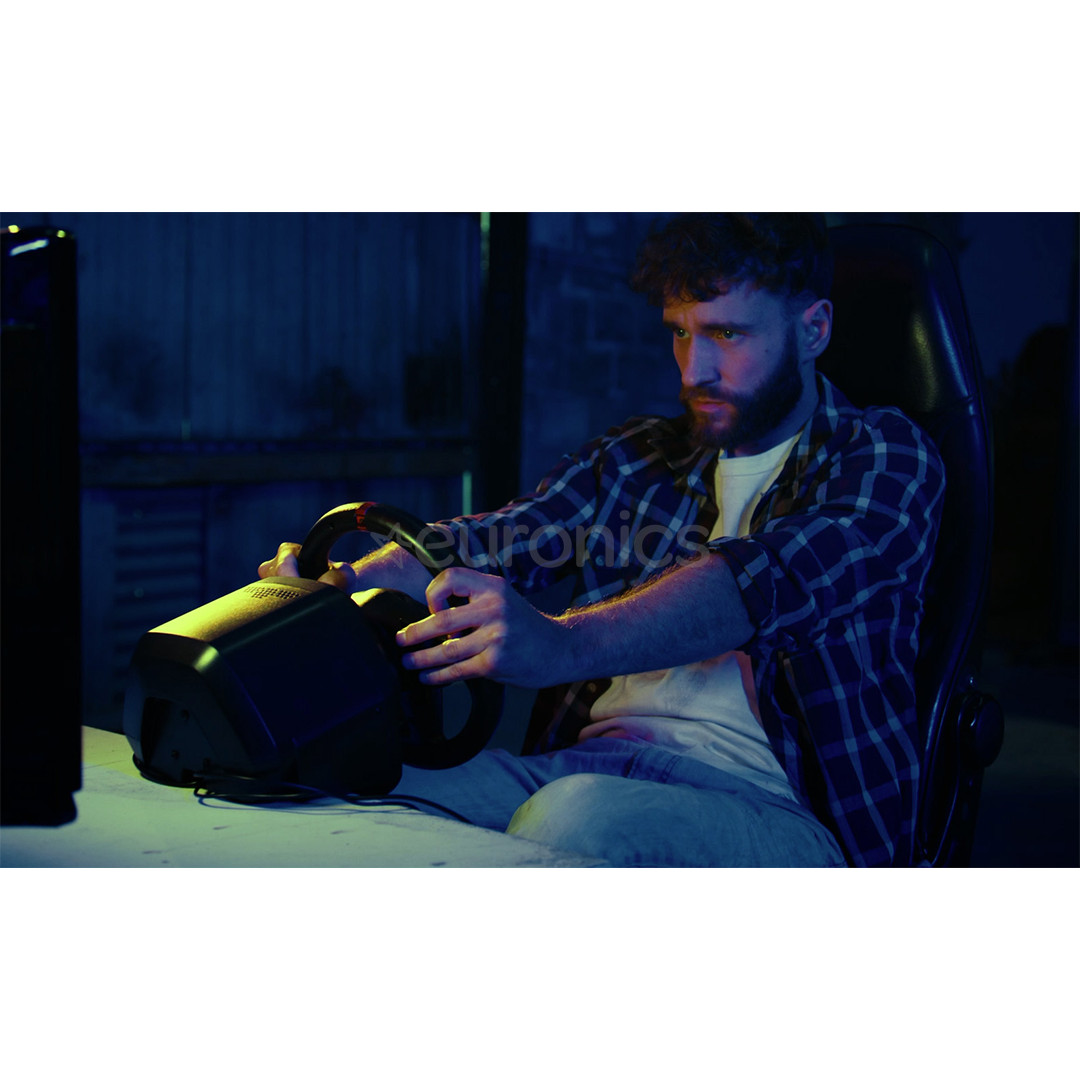 Thrustmaster T-128, PC, PS4, PS5, black - Sim wheel