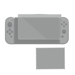 Piranha Tempered Glass Screen Protector, Nintendo Switch OLED - Защита для экрана