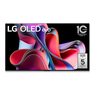 LG evo G3, 77", OLED, Ultra HD, серый - Телевизор