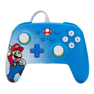 PowerA Enhanced for Nintendo Switch, Mario Pop Art - Gamepad 617885027338