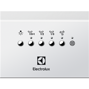 Electrolux 700 Group, 600 m³/h, laius 54 cm, valge - Integreeritav õhupuhasti