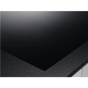 AEG 6000 FlexiBridge, width 83 cm, black - Built-in Induction Hob with Cooker Hood