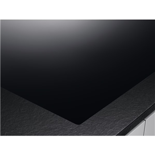 AEG 8000 FlexiBridge, ширина 83 см, черный - Интегрируемая индукционная варочная панель с вытяжкой