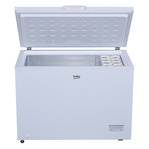 Beko, 308 L, height 85 cm, white - Chest freezer