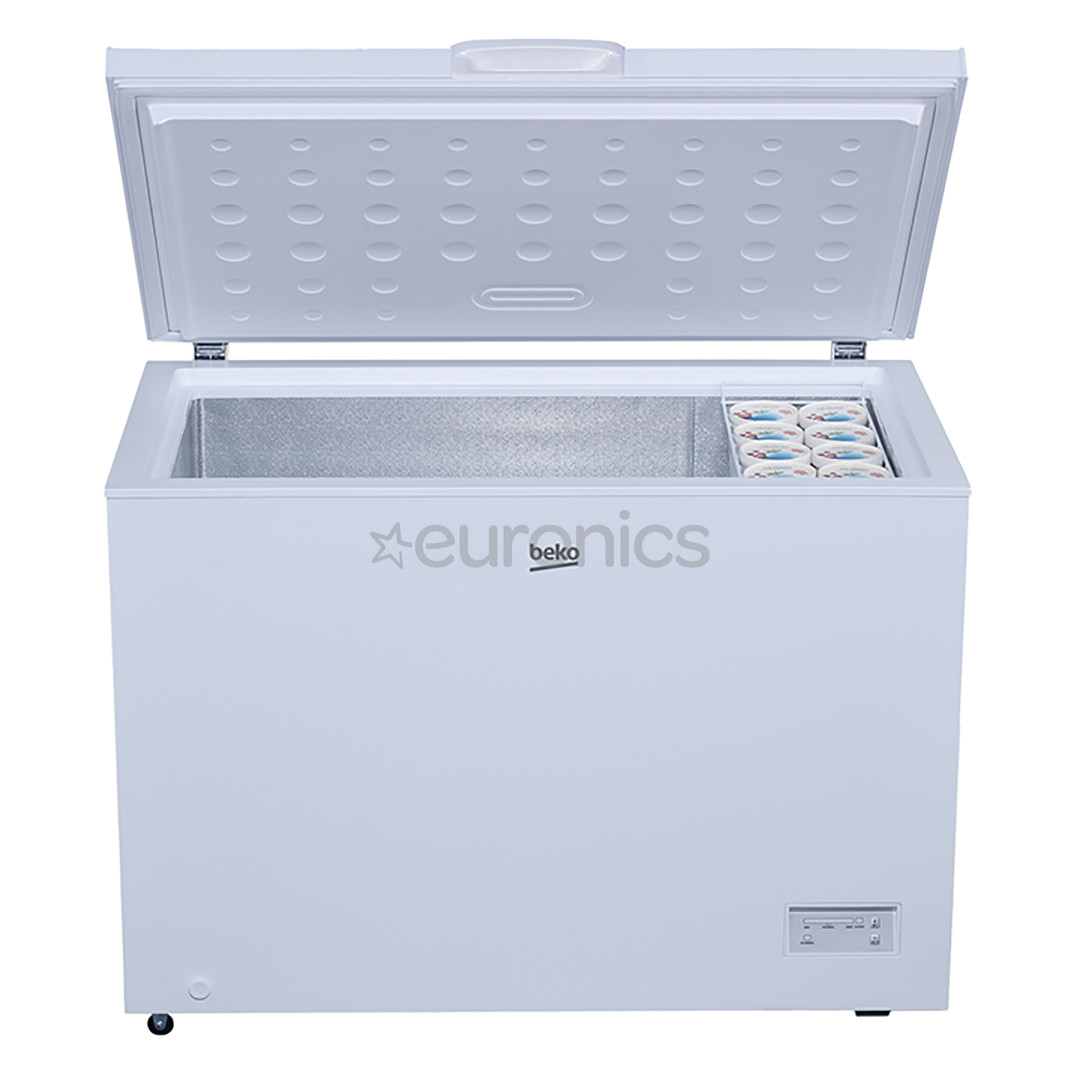 Beko, 308 L, kõrgus 85 cm, valge - Sügavkülmkirst
