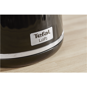 Tefal Loft, 1,7 L, must - Veekeetja