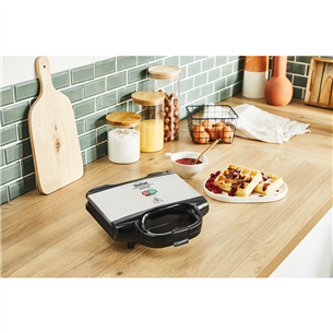 Tefal, 700 W, inox/black - Sandwich maker