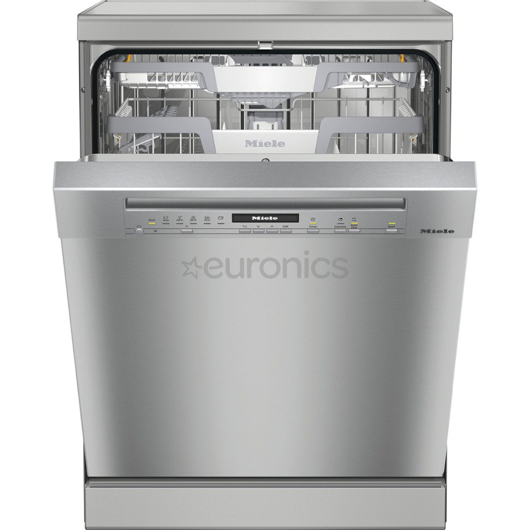 Miele, AutoDos, 14 place settings, inox - Freestanding Dishwasher