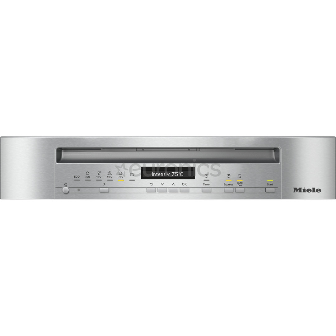Miele, AutoDos, 14 place settings, inox - Freestanding Dishwasher