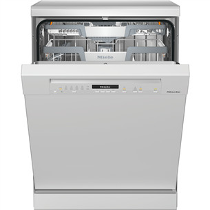 Miele, AutoDos, 14 place settings, white - Freestanding Dishwasher