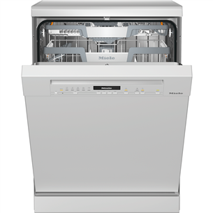 Miele, AutoDos, 14 place settings, white - Freestanding Dishwasher