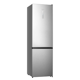 Hisense, NoFrost, 336 L, 201 cm, inox - Refrigerator