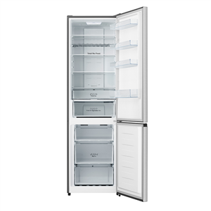 Hisense, NoFrost, 336 L, 201 cm, inox - Refrigerator