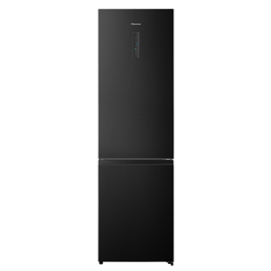 Hisense, NoFrost, 336 л, высота  201 см, черный - Холодильник RB440N4AFE