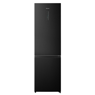 Hisense, NoFrost, 336 л, высота  201 см, черный - Холодильник