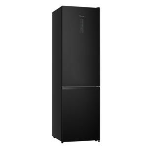Hisense, NoFrost, 336 л, высота  201 см, черный - Холодильник