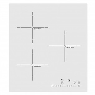Schlosser, laius 45 cm, raamita, valge - Integreeritav induktsioonpliidiplaat PI403S1CW