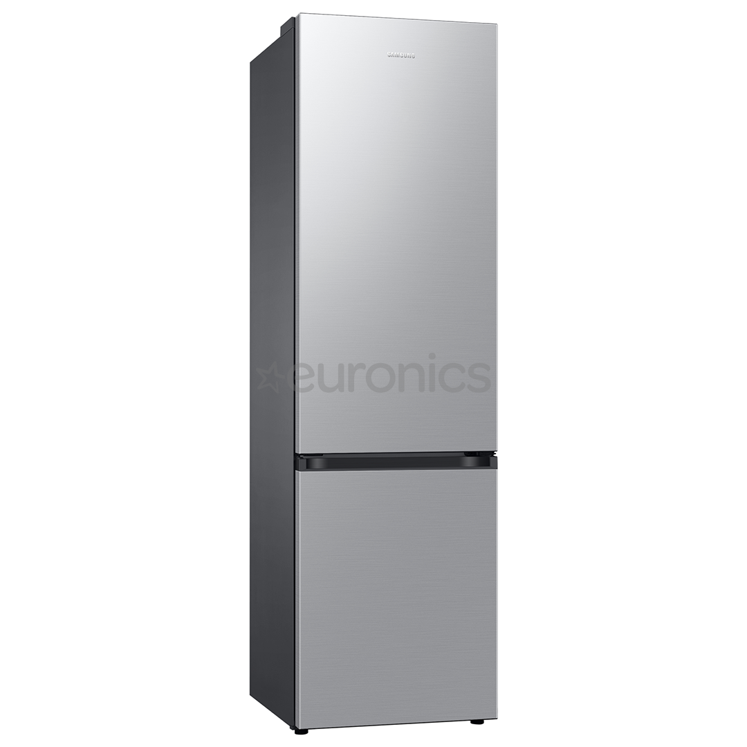 Samsung, NoFrost, 390 л, высота 203 см, серебристый - Холодильник