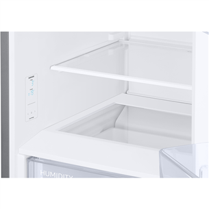 Samsung, NoFrost, 390 L, 203 cm, silver - Refrigerator