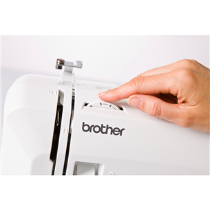 Brother, white/blue - Sewing machine