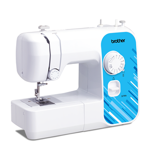 Brother, white/blue - Sewing machine