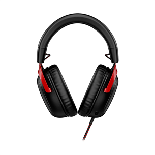 HyperX Cloud III, must/punane - Peakomplekt 727A9AA