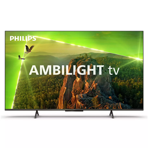 Philips PUS8118, 43'', Ultra HD, LED LCD, боковые ножки, черный - Телевизор 43PUS8118/12