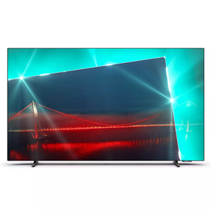 Philips OLED718, 48'', Ultra HD, OLED, боковые ножки, черный - Телевизор 48OLED718/12