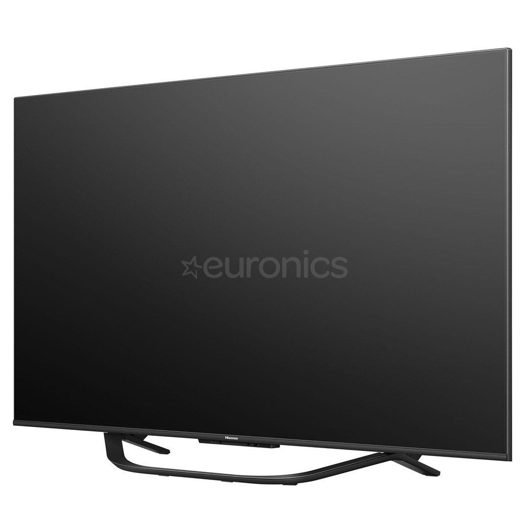 Hisense U7KQ, 65'', Ultra HD, Mini LED, jalg keskel, must - Teler