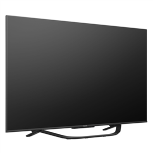 Hisense U7KQ, 65'', Ultra HD, Mini LED, jalg keskel, must - Teler