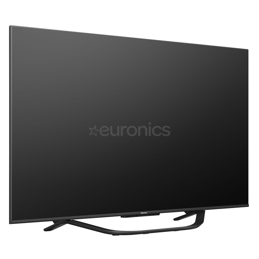 Hisense U7KQ, 65'', Ultra HD, Mini LED, jalg keskel, must - Teler