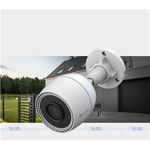 EZVIZ H3c, Wi-Fi, white - Smart outdoor security camera