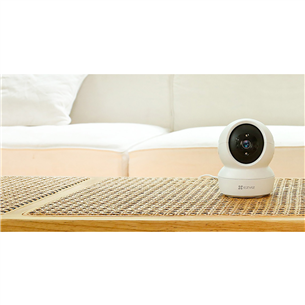 EZVIZ H6C, 2 MP, WiFi, human detection, night vision, white - Smart Wi-Fi Pan & Tilt Camera