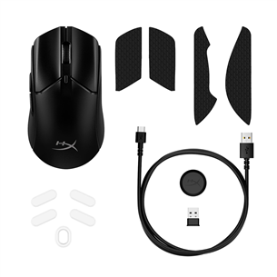HyperX Pulsefire Haste 2, must - Juhtmevaba hiir