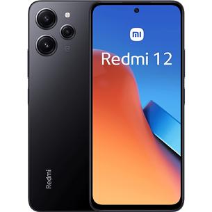 Xiaomi Redmi 12, 128 GB, black - Smartphone