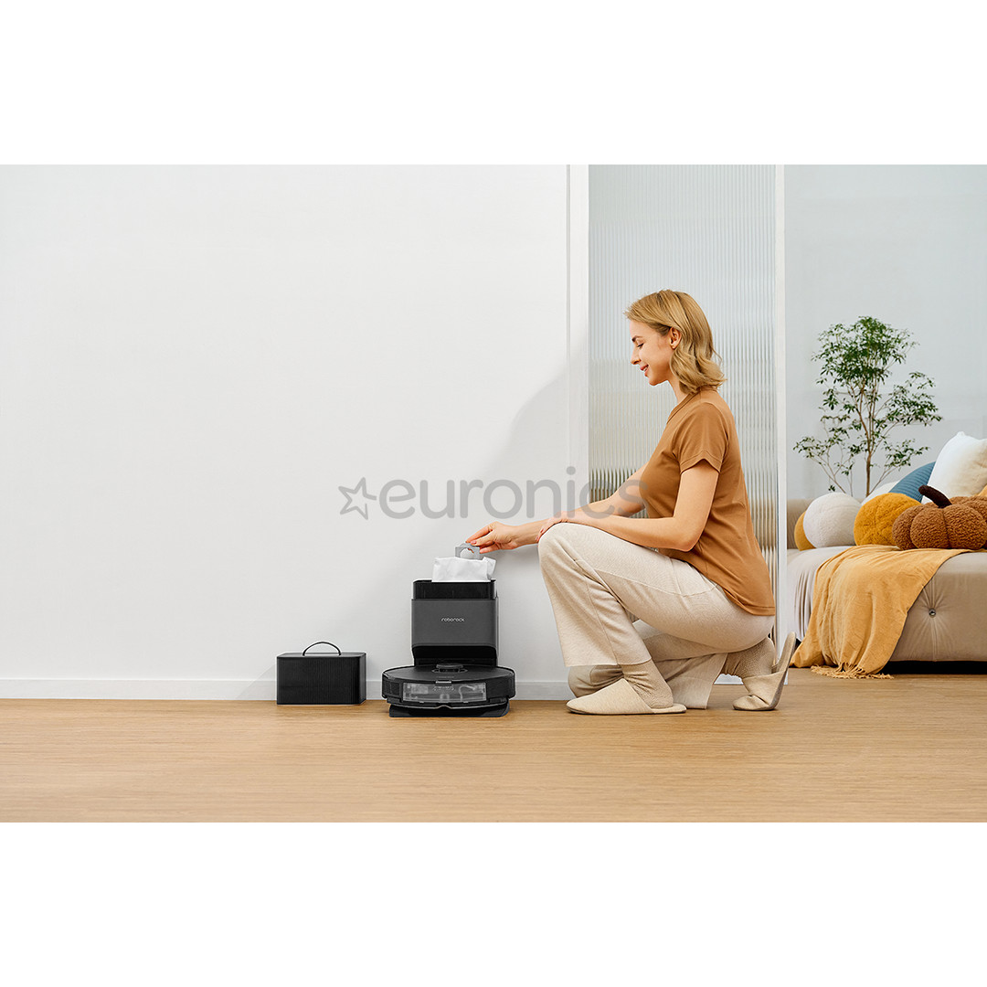 Roborock S8+, Wet & Dry, must - Robottolmuimeja