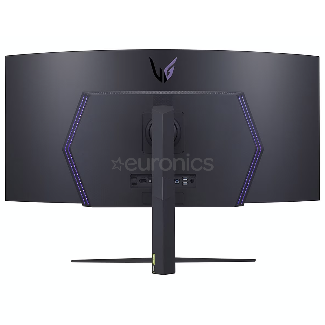 LG UltraGear 45GR95QE, 45'', OLED, WQHD, 240 Hz, curved, black - Monitor