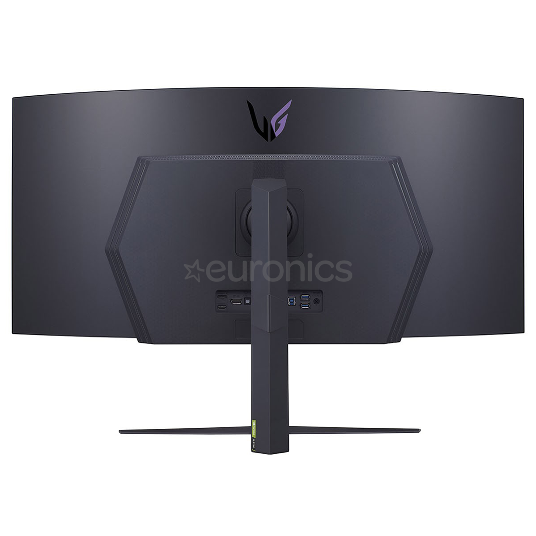 LG UltraGear 45GR95QE, 45'', OLED, WQHD, 240 Hz, curved, black - Monitor