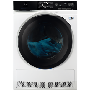 Electrolux, 8 кг, глубина 63,8 см, белый - Сушильная машина