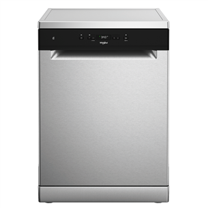 Whirlpool, 14 комплектов посуды, белый - Отдельностоящая посудомоечная машина W2FHD624X