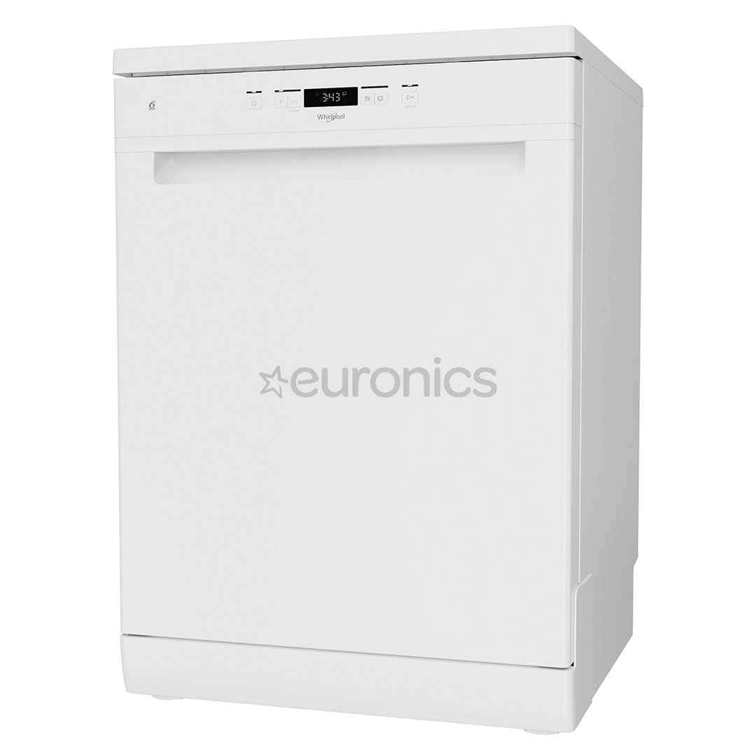 Whirlpool, 14 nõudekomplekti, valge - Eraldiseisev nõudepesumasin
