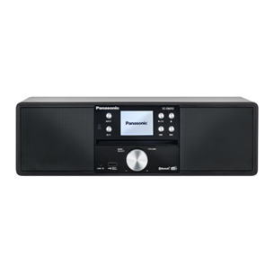 Panasonic DM202, black - Music centre SC-DM202EG-K