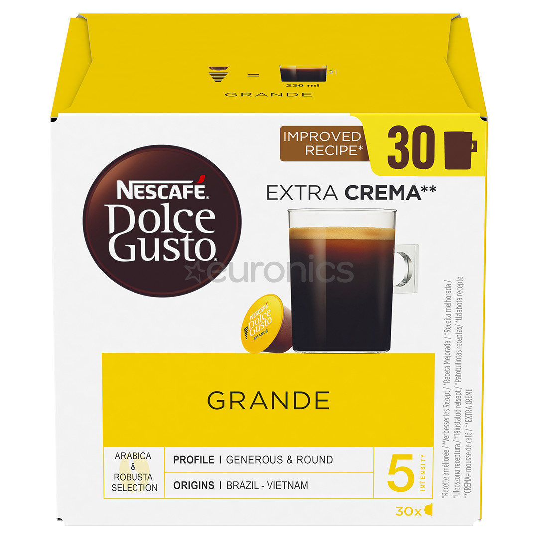 Nescafe Dolce Gusto Grande, 30 порций - Кофейные капсулы
