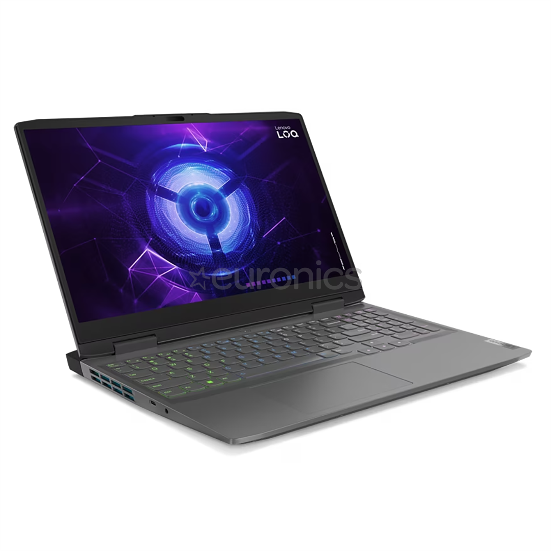 Lenovo LOQ 15IRH8, 15.6'', FHD, 144 Hz, i5, 16 GB, 512 GB, RTX 4050, SWE, tumehall - Sülearvuti