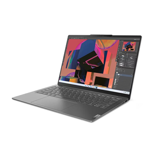 Lenovo Yoga Slim 6 14IAP8, 14'', WUXGA, OLED, i5, 16 GB, 512 GB, SWE, tumehall - Sülearvuti