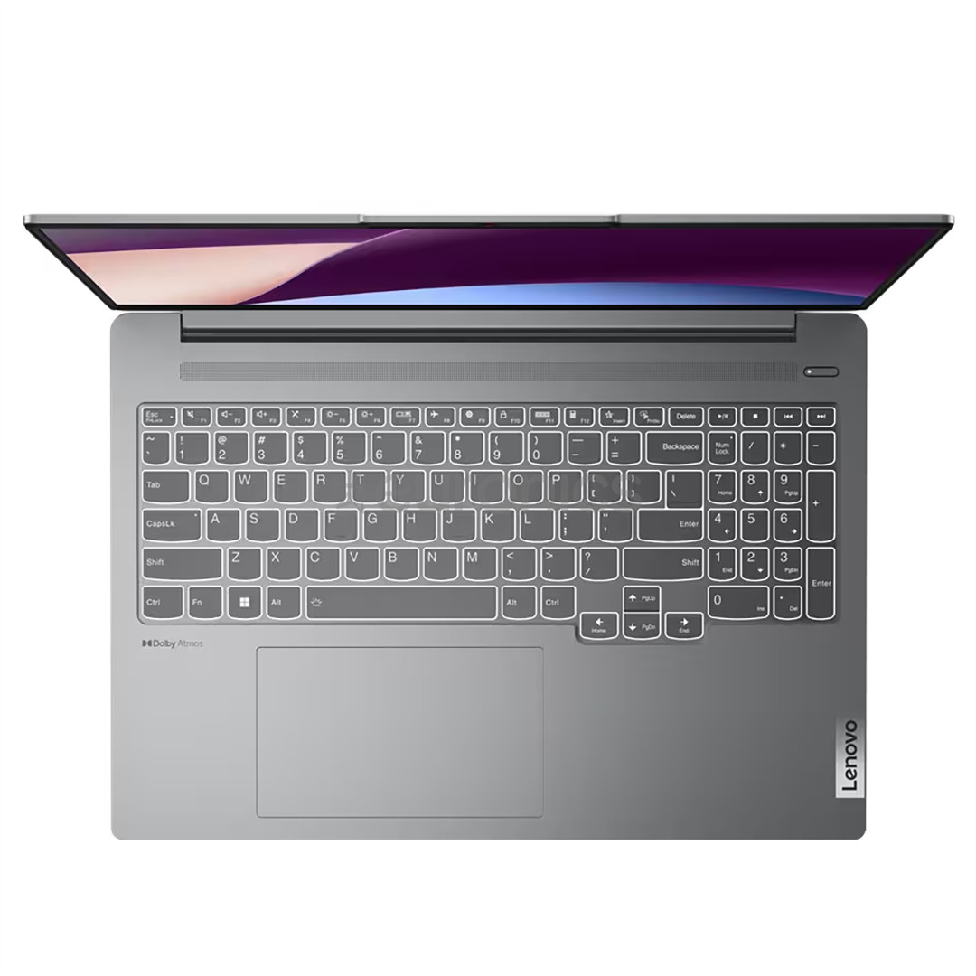 Lenovo IdeaPad Pro 5 16ARP8, 16'', 2.5K, 120 Hz, Ryzen 7, 16 GB, 512 GB, Radeon 680M, SWE, hall - Sülearvuti