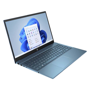 HP Pavilion Laptop 15-eh3000, 15.6'', FHD, Ryzen 5, 16 GB, 512 GB, SWE, türkiissinine - Sülearvuti