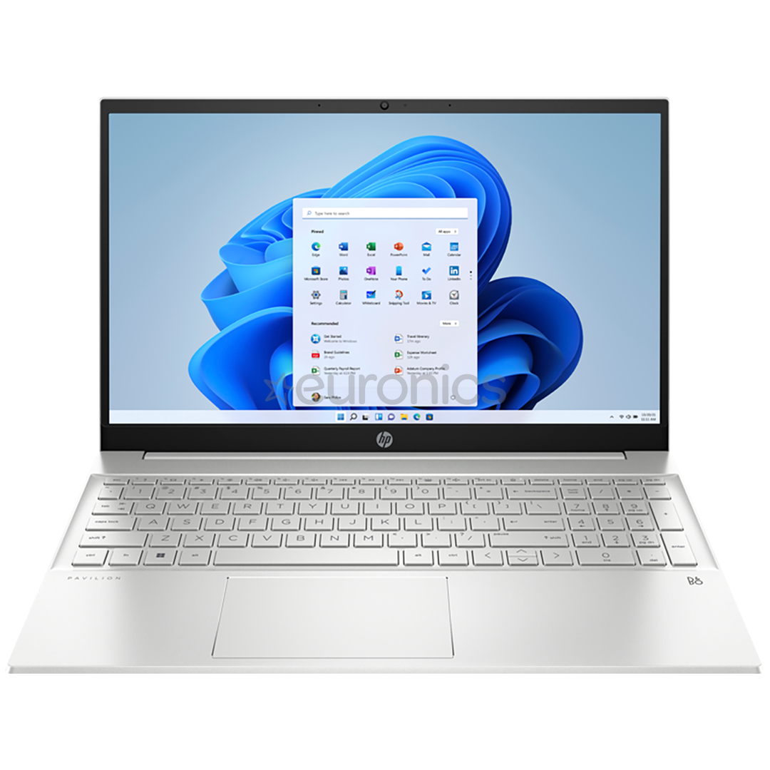 HP Pavilion Laptop 15-eh3000, 15,6'', FHD, Ryzen 5, 16 ГБ, 512 ГБ, SWE, серебристый - Ноутбук